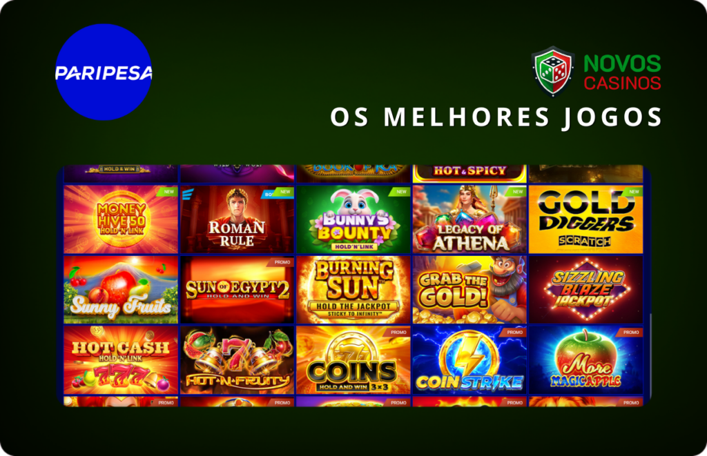 Os Melhores Jogos Paripesa - Divirta-se com os jogos mais populares e emocionantes!