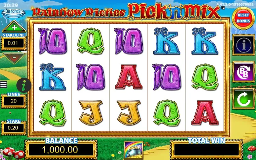 Rainbow Riches Pick’n’Mix da Barcrest 