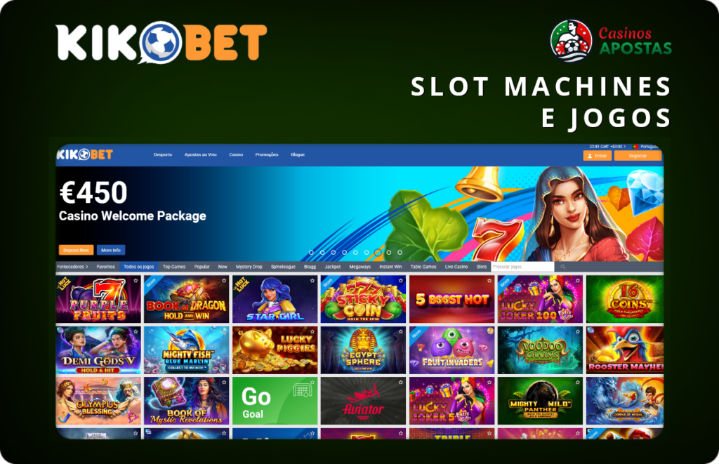 Os melhores jogos no casino Kikobet