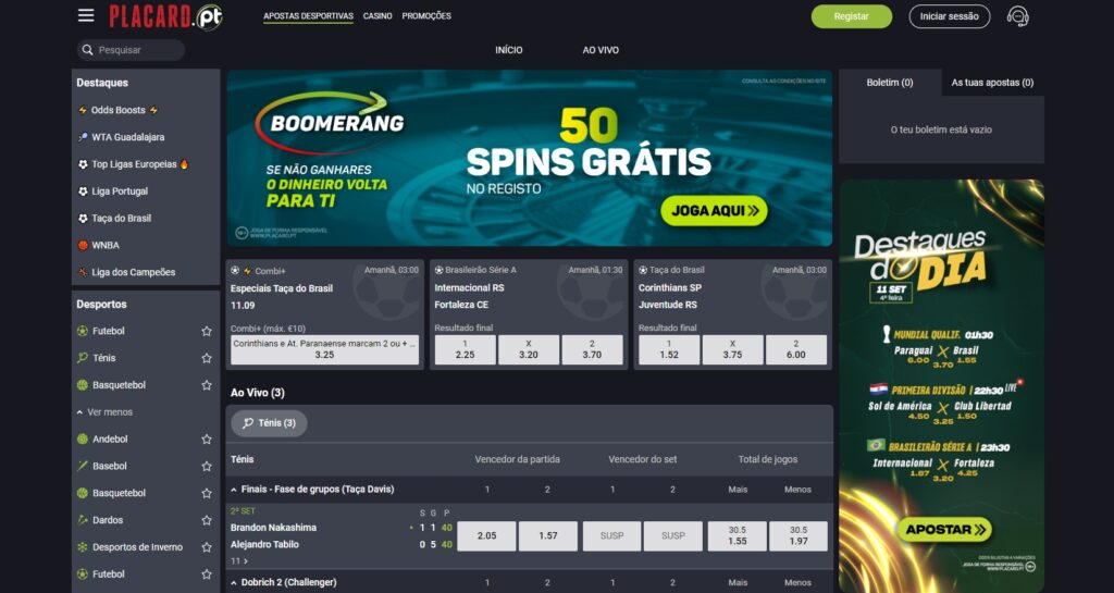 Placard Casino Sport Betting