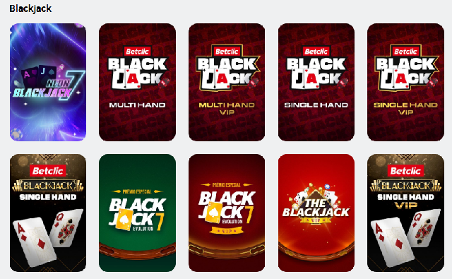 Betclic blackjack 