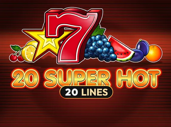 Análise da slot machine 20 Super Hot da Amusnet