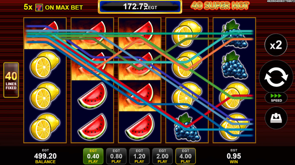 40 Super Hot Slot Lines