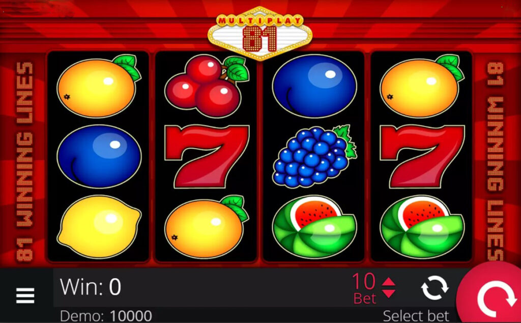 Multiplay 81 slot